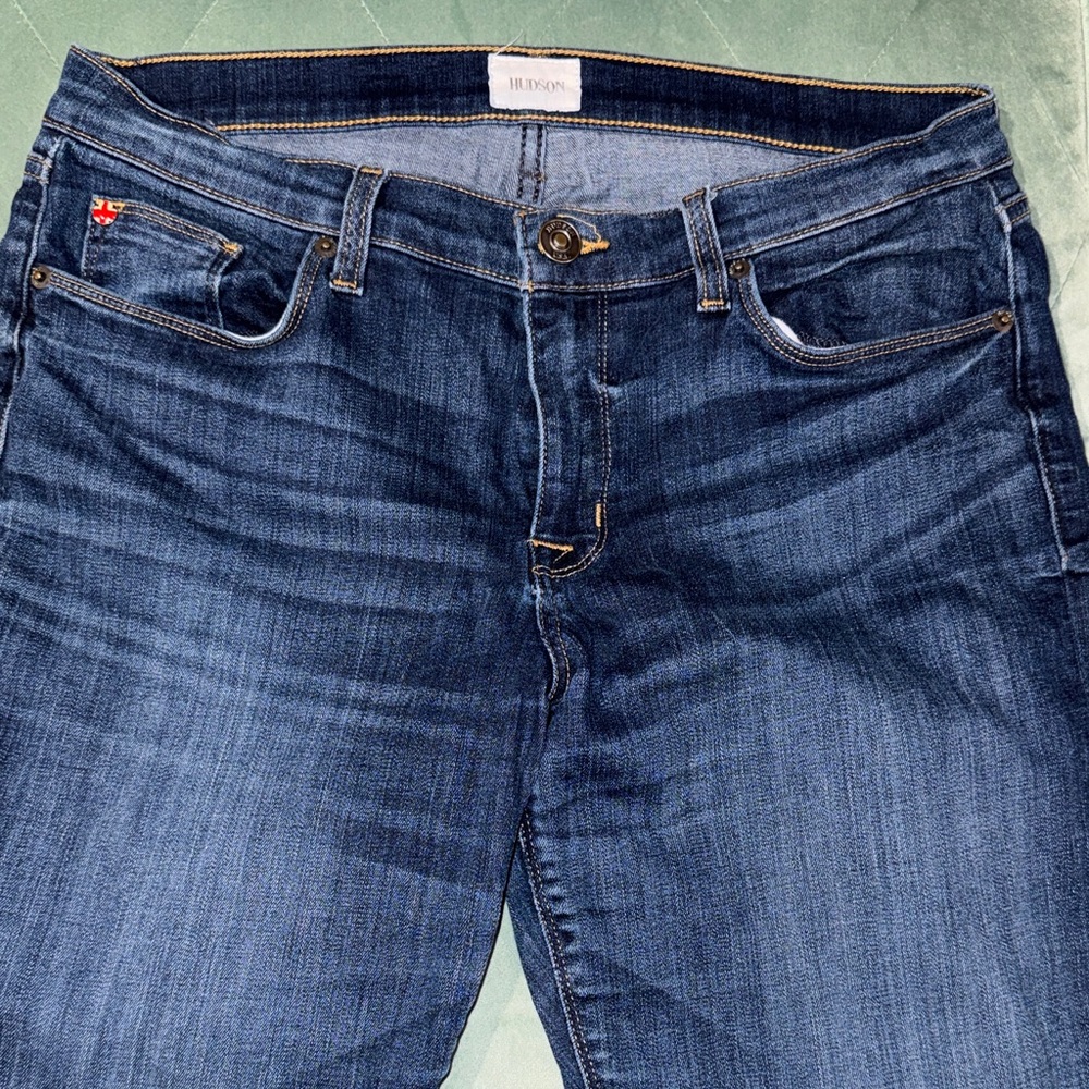 Hudson Jeans Women's Indigo Straight Leg Denim